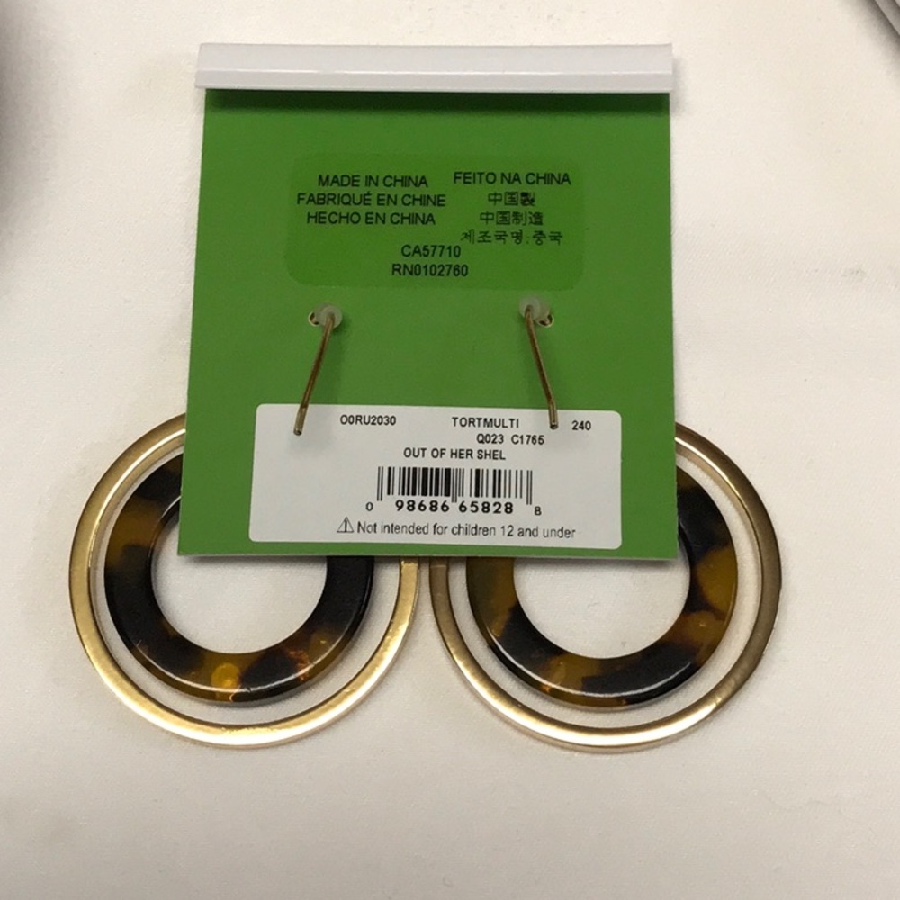 Kate Spade Out Of Her Shell Earrings - Picture 8 of 8